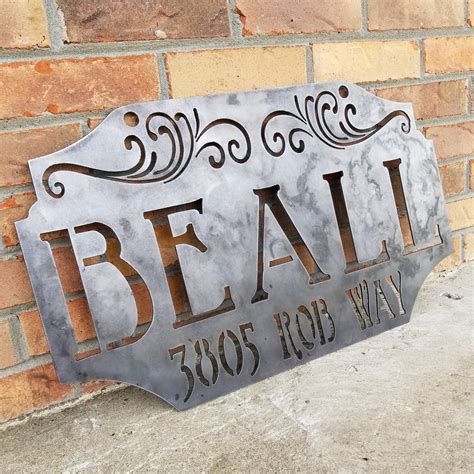 real steel personalized signs